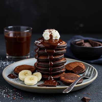 Belgian Dark Mini Pancakes